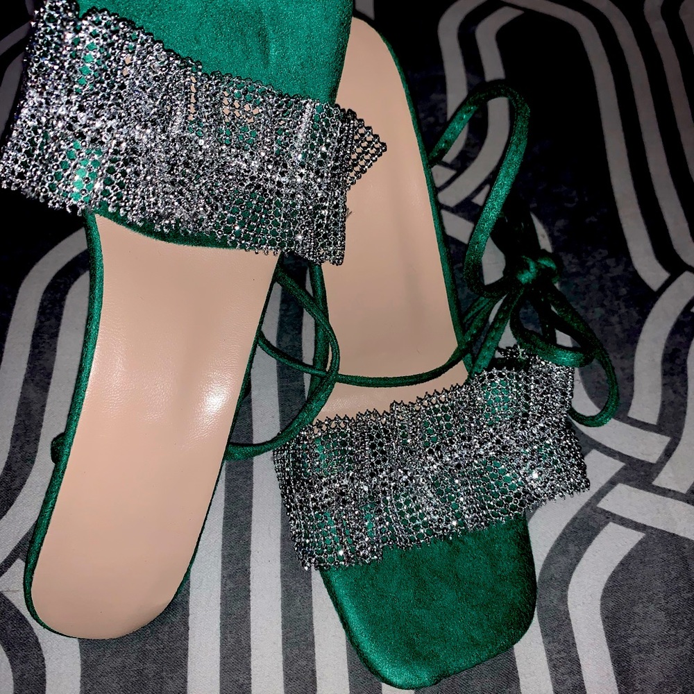 Green heels
